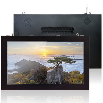 IP55は2000のNit屋外LCDデジタルの表記、デジタル屋外のキオスクを防水する