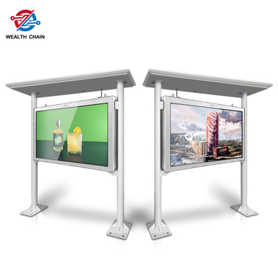 屋外TV 86&quot; IP55防水A+ LCDデジタルの表記の避難所の設計
