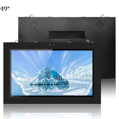 黒いIntelの中心I5 HD 4Kデジタル屋外メニュー板は非触れる